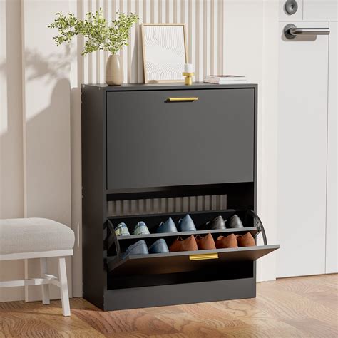 shoe fabric cabinet metal|flip drawer shoe cabinet.